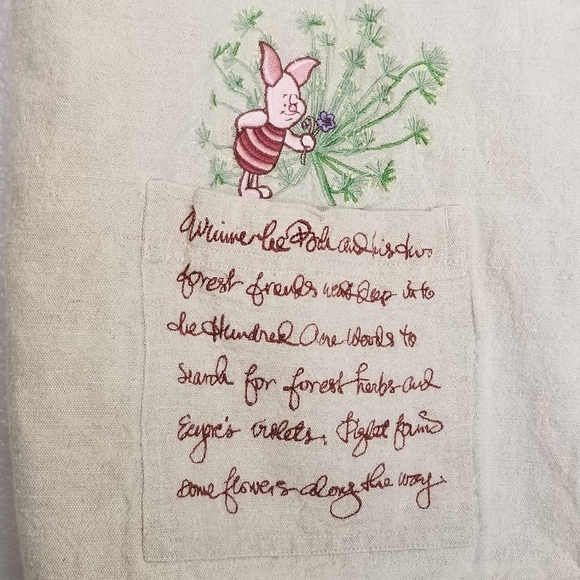 Embroidered Eeyore And Piglet Womens Button Down Shirt Vest The Disney S… - Picture 4 of 16